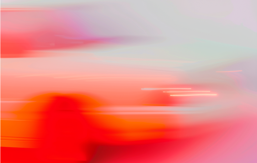 Abstract red and pink blurred for Expression guide